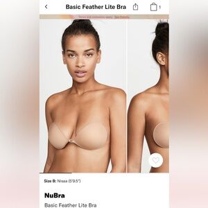 NuBra Basic Featherlite Bra